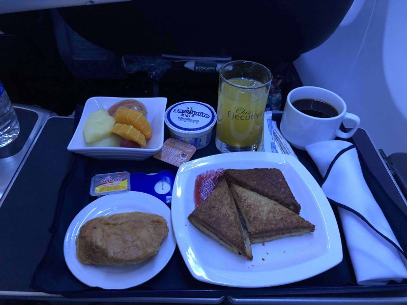 Cope Airlines Business Class Meal Copa Airlines Business Class