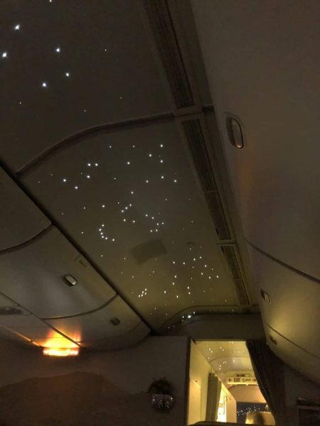 Emirates 777 Business Class Starry Night emirates 777 business class