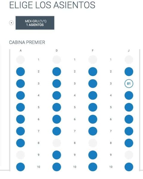 Aeromexico 787 9 seat selection Aeromexico Flight Review