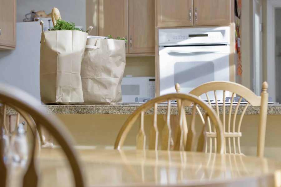 kitchen with groceries 3S3D6CG Capital One Venture Rewards Credit Card