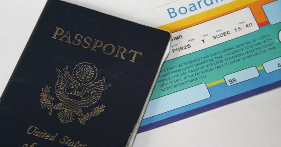 Passport and Boarding Pass capital one spark miles for business