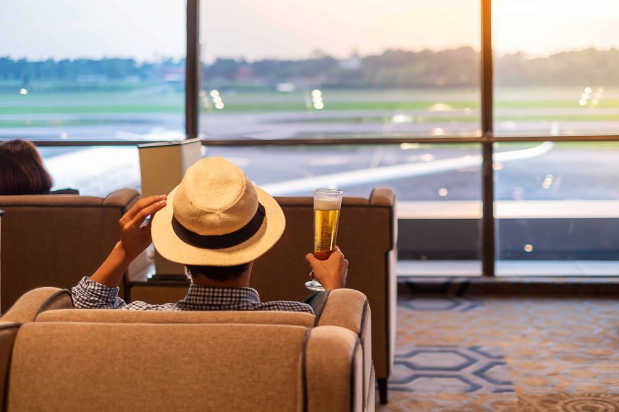 Capital One airport lounges will have a full bar that contains various selections of beer, wine, cocktails, and more.