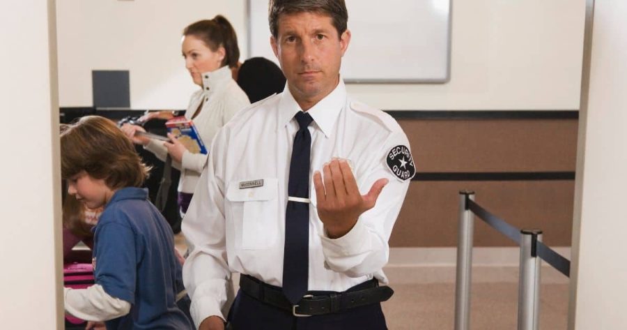 Airport Security Officer Delta Clear